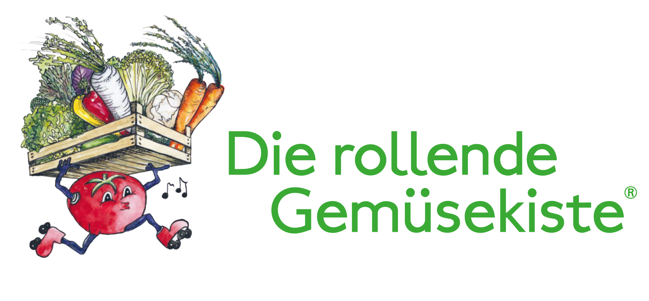 Logo Die rollende Gemüsekiste freigestellt quer